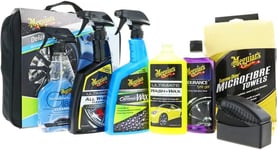 Meguiar's DELKITV2 Deluxe Car Care Kit V2 including Hybrid Ceramic Spray Wax