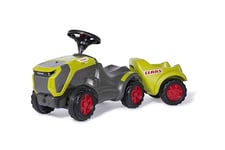 Rolly RollyMinitrac Claas Xerion 12 650 avec remorque rollyMinitrac (taille du véhicule : 610 x 300 x 410 mm, taille de la remorque : 340 x 300 x 250 mm, plastique, trotinette pour bébé, véhicule pour