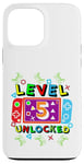 Coque pour iPhone 13 Pro Max Jeu vidéo Birthday Gamer 1Years Level Up Birthday Boy