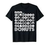 MMM Donuts Lover Funny Girls Women Doughnut Squad Food T-Shirt