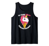 Ice Cream Dreams Unicorn Beams Sweets Magical Treat Tank Top