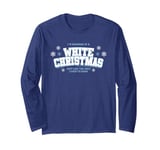 Dreaming Of A White Christmas Lyric Bing Crosby Long Sleeve T-Shirt