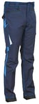 Cofra V482-0-02.Z50 Montijo Pantalon, Bleu Marine/bleu Clair, Taille Z50