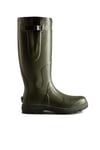 Hunter Mens Balmoral Side Adj Tall Boot Dark Olive - Green - Size UK 12