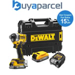 Dewalt 18v XR Premium DCF860E2T Impact Driver 282Nm 2 x Compact Powerstack