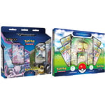 Pokémon TCG: Pokémon GO V Battle Deck Bundle - Mewtwo vs. Melmetal & TCG: GO Collection - Alolan Exeggutor (1 Foil Promo Card, 1 Foil Oversize Card & 4 Booster Packs)