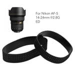 1 Pair Lens Zoom Grip Rubber Ring Lens Focus Grip For AF‑S 14‑24mm F/2.8G