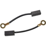 2x Balais de charbon pour moteur 6,3 x 5 x 14mm compatible avec Fein msd 636 outil électrique / meuleuse d'angles / scie sauteuse - Vhbw