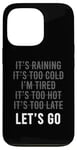 Coque pour iPhone 13 Pro Exercice de motivation sans excuse - Buddy Let's Go