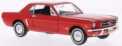 Welly Ford Mustang Coupe 1964 Red - 1:24 Model