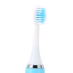 (Blue)Kids Electric Toothbrushes Cartoon Pattern Battery Powered Brush Hair SG5