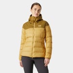 Helly Hansen Dame Verglas Glacier Dun Utendørs Jakke Brun Xs