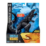 MonsterVerse Godzilla vs Kong - Figurine Deluxe de Godzilla avec Sons, 17,8 cm - MNG05210