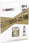 Carte Sd 64Gb Uhs-I U1 Elitegold Performance Vitesse De Lecture Jusqu'À 85Mb/S