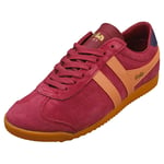 Gola Bullet Womens Fashion Trainers in Cerise - 9 UK