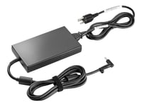 Hp Smart Slim - Strømadapter - Ac 100-240 V - 200 Watt - Europa - For Zbook 17 G3, 17 G4, 17 G5, 17 G6, Studio G5, Studio G8  Zbook Fury 15 G8, 17 G7, 17 G8