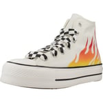 Converse Sneakers CHUCK TAYLOR ALL STAR LIFT PLATFORM FLAMES