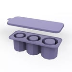 Ice Cube Tray for Stanley Silicone Ice Cube Maker 3 Hollow Cylinder Ice Cube