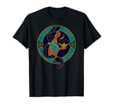 Disney Princess Jasmine Modern Art Deco Style T-Shirt