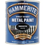 HAMMERITE SMOOTH BLACK 750ML