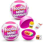 5 SURPRISE 77319 Foodie Mini Mystery Capsule Real Miniature Brands Giocattolo Collezione (Confezione da 2) Sonic Collectible, 2 Pack, Small