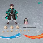 1st Demon Slayer Kamado Nezuko Figma 508-DX Tanjiro 498-DX A1