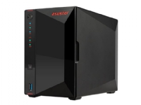 ASUSTOR Nimbustor 2 AS5202T - NAS-server - 2 brønner - SATA 6Gb/s - RAID 0, 1, 5, 6, 10, JBOD - RAM 2 GB - 2.5 Gigabit Ethernet - iSCSI støtte