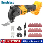 For DeWalt Oscillating Multi Tool Cordless Compact Variable Speed XR 18V Bare 4°