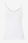 Calida - Linne Natural Comfort Tank Top - Vit