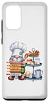 Coque pour Galaxy S20+ Bakery Gnome Chef Pancake Dough Boss Décoration de Cuisine Poster