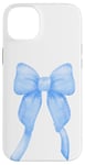 Coque pour iPhone 14 Plus Bleu coquette