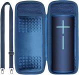 Dur Étui Housse Cas Compatible avec Ultimate Ears MEGABOOM 4 /MEGABOOM 3 Enceinte Bluetooth Portable (Bleu).[G688]