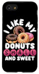 Coque pour iPhone SE (2020) / 7 / 8 Mini donuts I Like My Donuts Petits et Sucrés