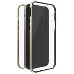 Coque de protection  360° Glass  pour iPhone 12 mini, or - Neuf