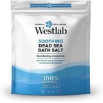 Westlab - Soothing Dead Sea Salt - 5kg Resealable Pouch - 100% Natural Pure &...