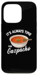 Coque pour iPhone 13 Pro Gazpacho Food Lover It's Always Time to Eat Kawaii Gazpacho