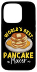 iPhone 14 Pro Pancake Lover Kids World's Best Pancake Maker Case