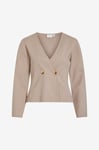 Vila - Cardigan viZarah Knit - Beige