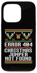 iPhone 13 Pro ERROR 404 CHRISTMAS JUMPER NOT FOUND Funny Ugly Sweater Meme Case