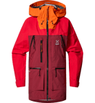 Haglöfs Women's Vassi Gore-Tex Pro Jacket Carmine Red/Bright Red, XS