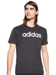 Adidas Men Design 2 Move Climacool Logo T-Shirt - Black, Small