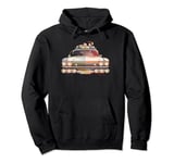 Ghostbusters Ecto-1 Poster Pullover Hoodie