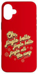 Coque pour iPhone 16 Plus Paroles de Noël Jingle Bells Jingle All The Way Peggy Lee