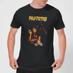 Pulp Fiction Poster Men's T-Shirt - Black - L - Black