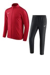 Nike Academy 18 TRACK Suit W Ensemble de Survêtement Enfant University Red/Black/Gym Red/White FR: XS (Taille Fabricant: XS)