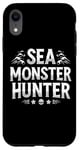 Coque pour iPhone XR Citation amusante de plongée Sea Monster Hunter