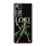 ERT Group Coque de téléphone Portable pour Xiaomi 12T Original et sous Licence Officielle Marvel Motif Loki 002 Parfaitement adapté à la Forme du téléphone Portable, Coque en TPU