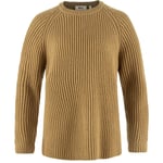 Fjällräven Fjällräven Övik Rib Sweater W - Buckwheat Brown - Dam - L- Naturkompaniet