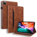 iPad Pro 11" Gen 1/2/3/4 etui med én lomme - brun