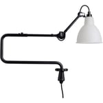 DCWéditions-Lampe Gras N°303 Væglampe, Sort / Matteret Glas